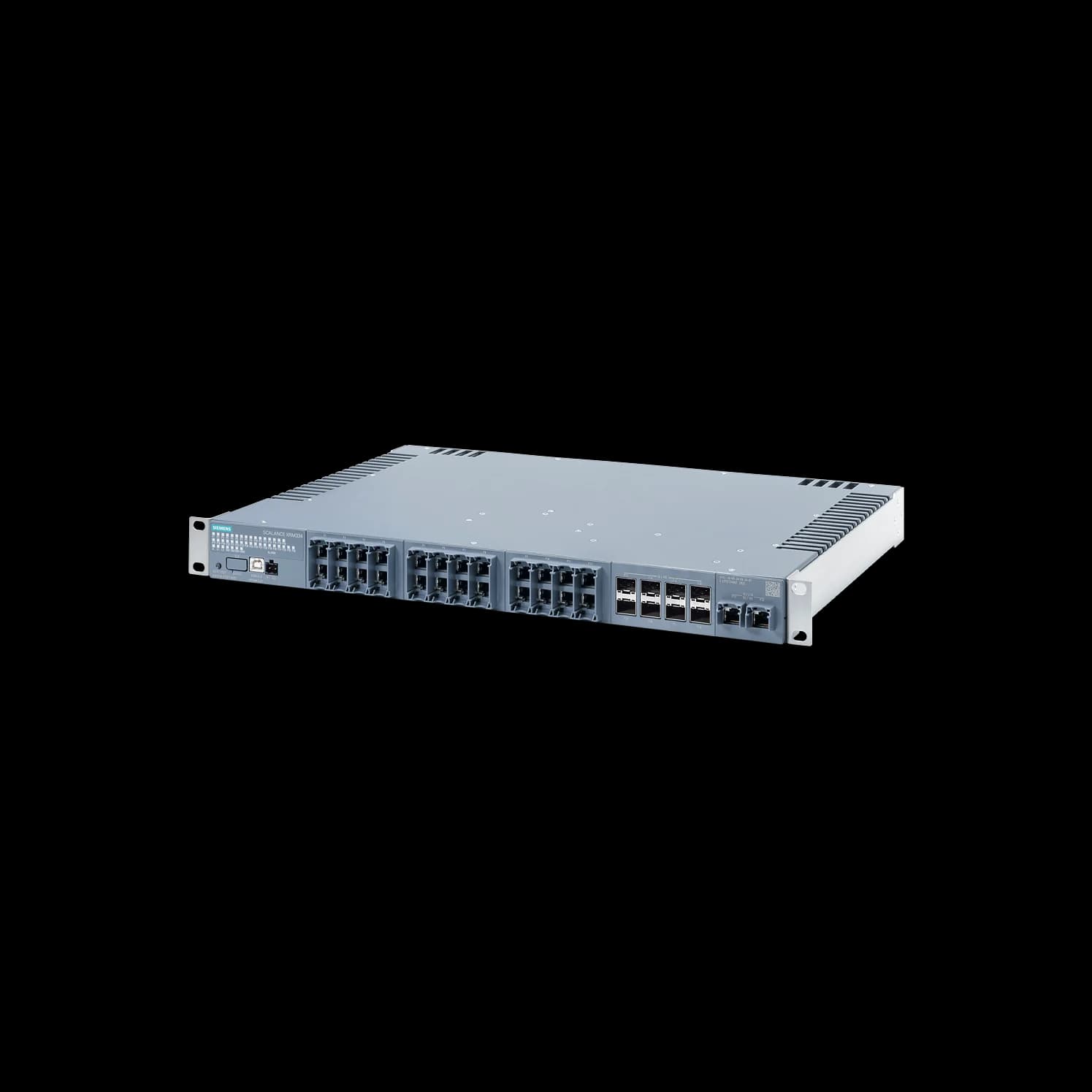 6GK5334-2TS01-4AR3_Управляемый коммутатор SCALANCE XRM334 (2×230 В AC, 8×FO)