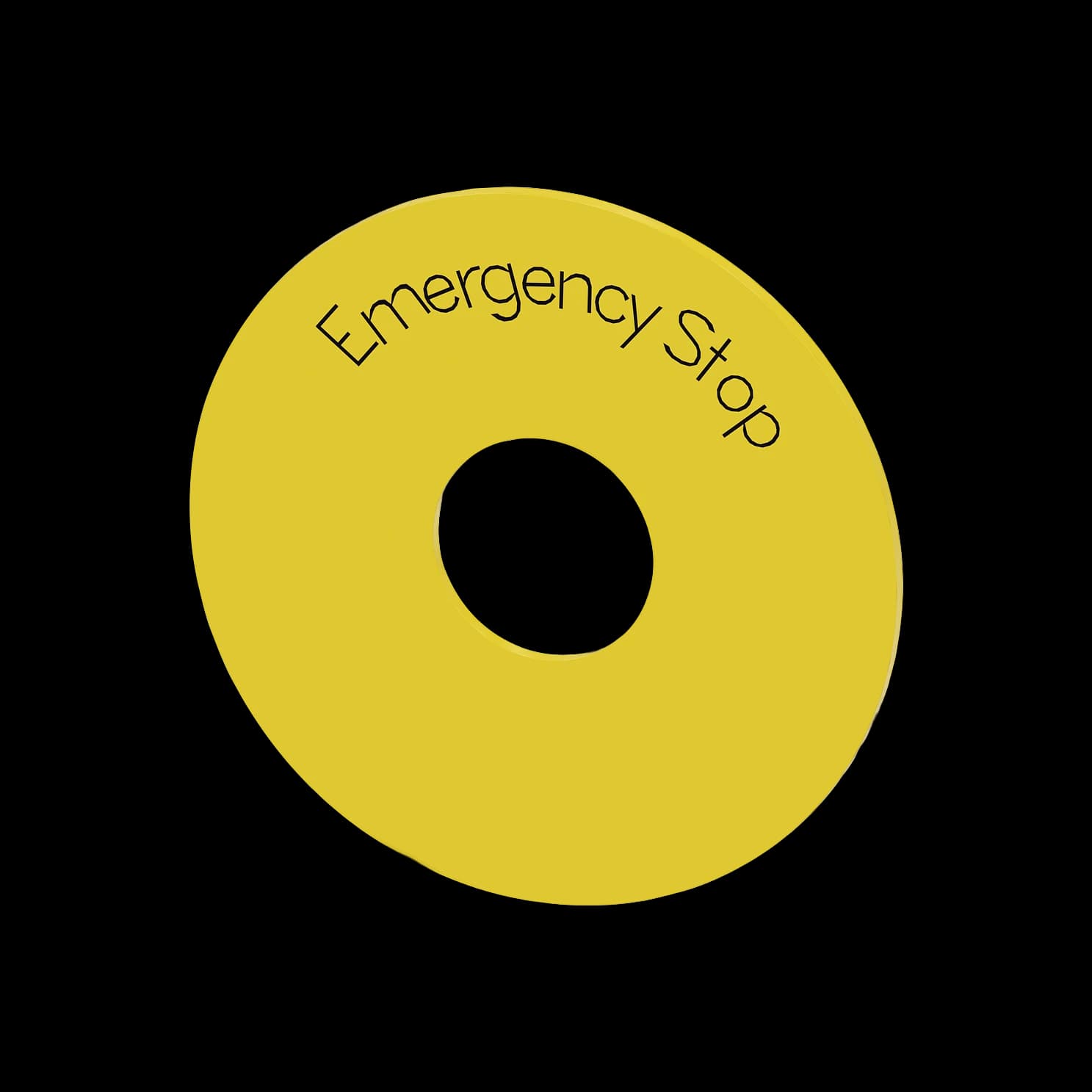 3SU1900-0BB31-0DA0_Подложка EMERGENCY STOP