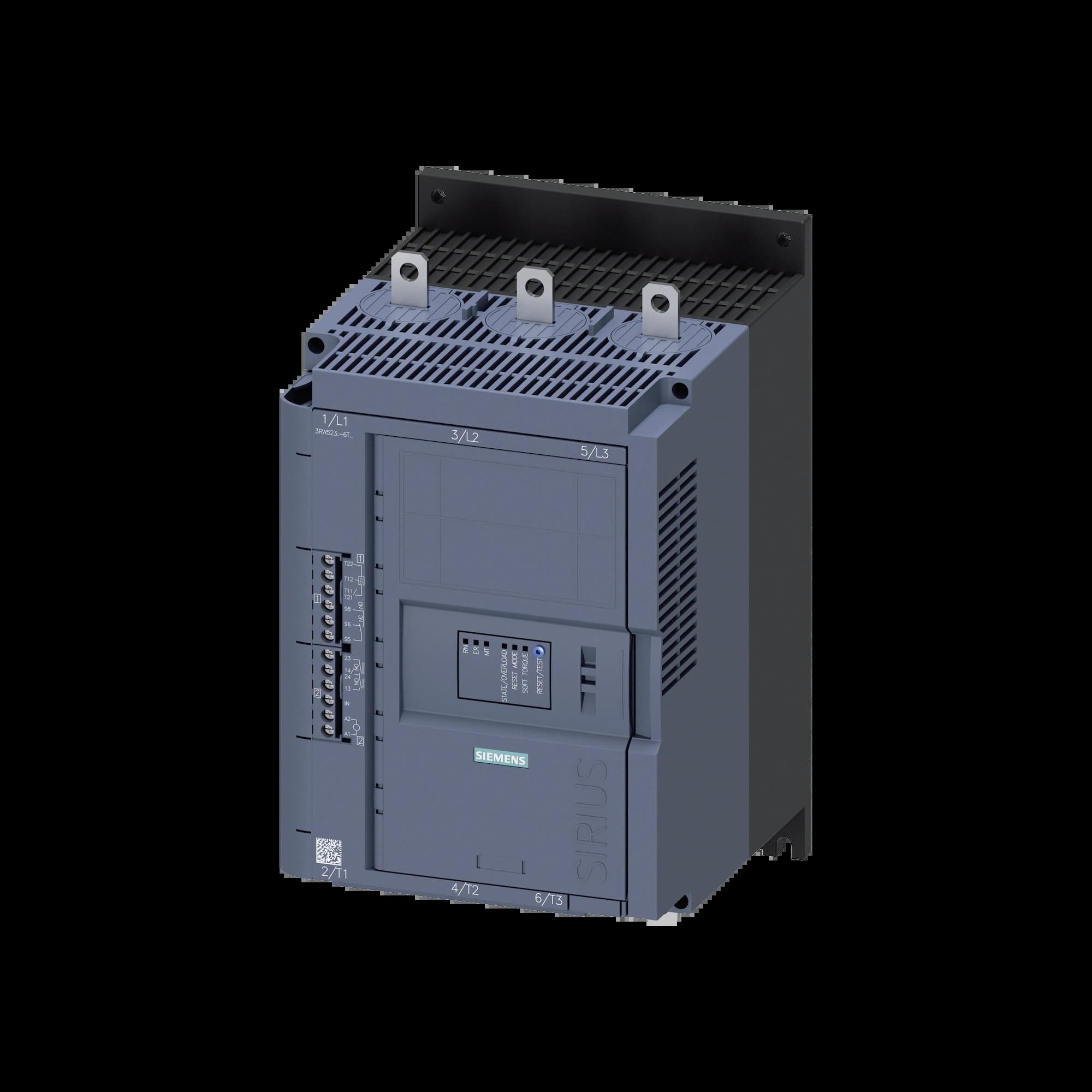 3RW5234-6TC14_Устройство плавного пуска SIRIUS 55кВт 113А 380В расширенный функционал_1