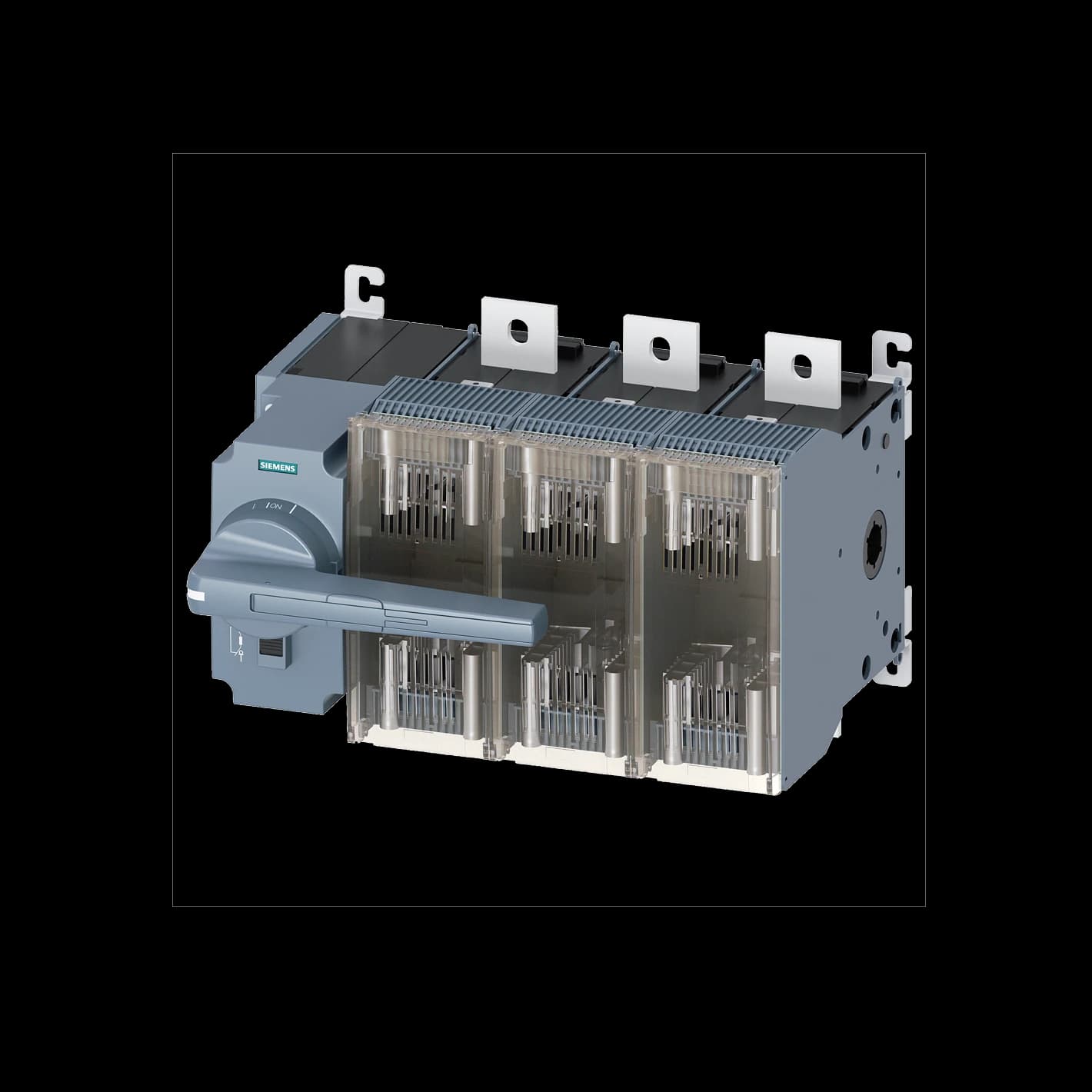 3KF5363-2LF11_Siemens выключатель-разъединитель под предохранители NH2/NH3, 3-полюсный, 630 А, типоразмер 5