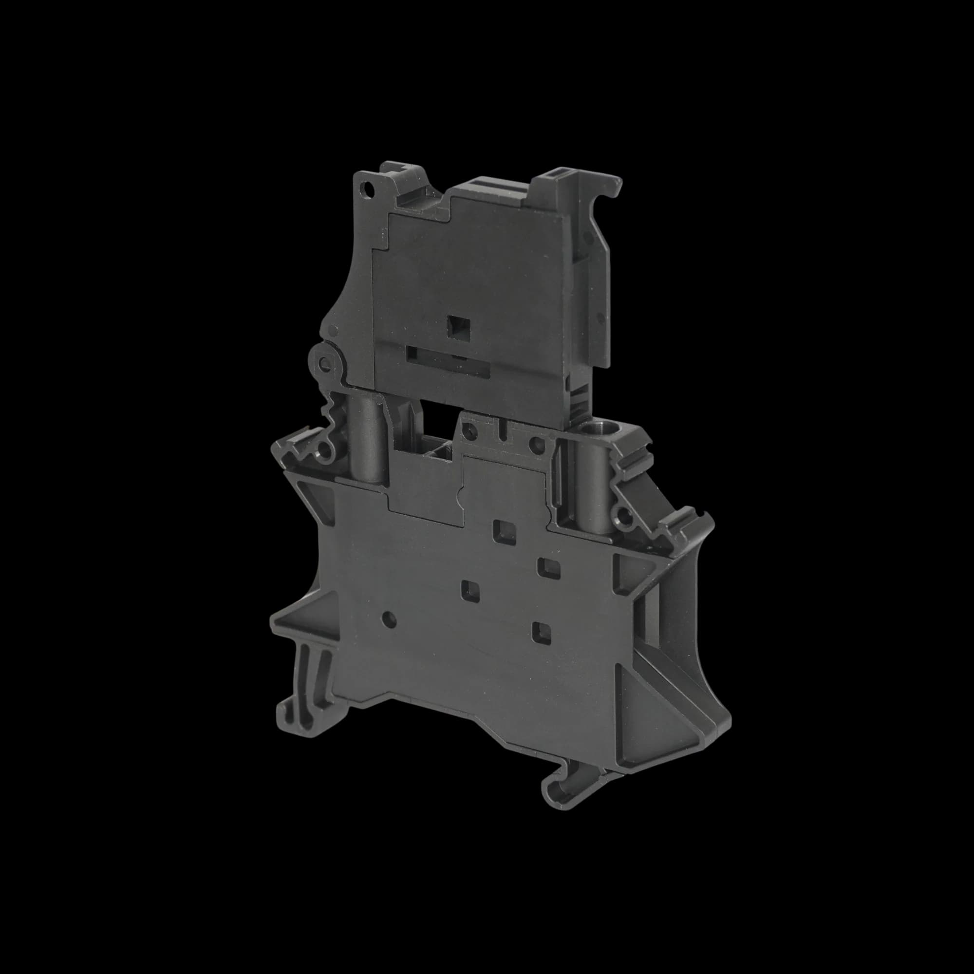 TU4-FUSE-BK_Клемма TU винтовая, с держателем предохранителя, 4 мм², черная_2