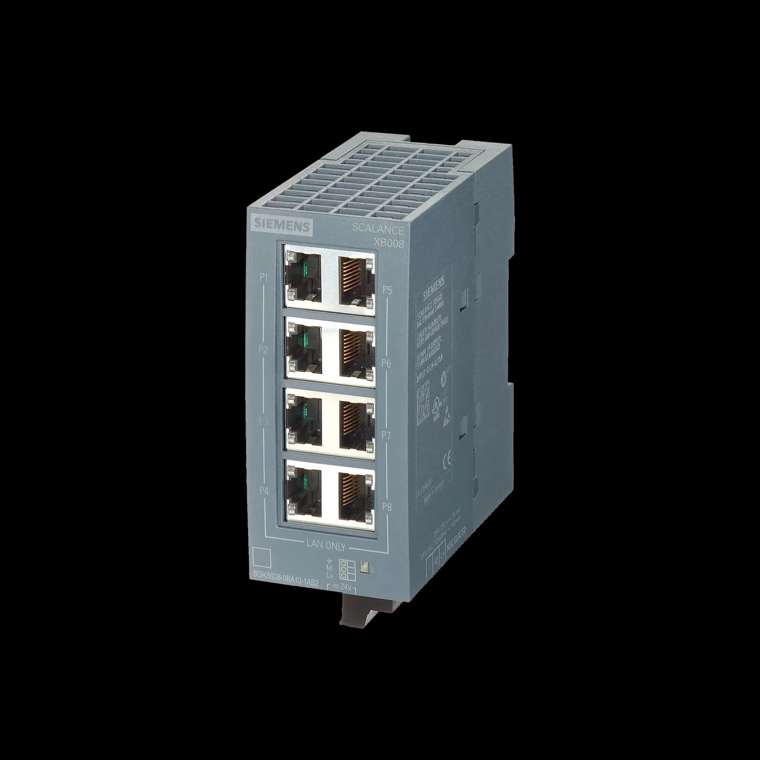 6GK5008-0BA10-1AB2_Неуправляемый коммутатор SCALANCE XB008