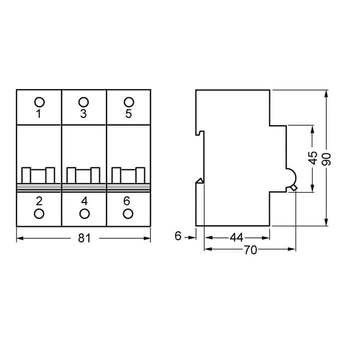 5SP4391-7_Автомат 3P, 100А, кривая «C», 10кА (C100)_2