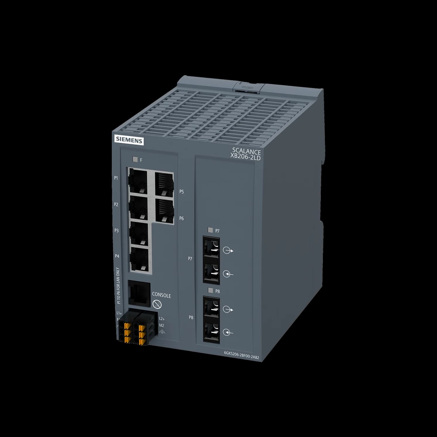 6GK5206-2BF00-2AB2_Управляемый коммутатор SCALANCE XB206-2LD (SC, PN)