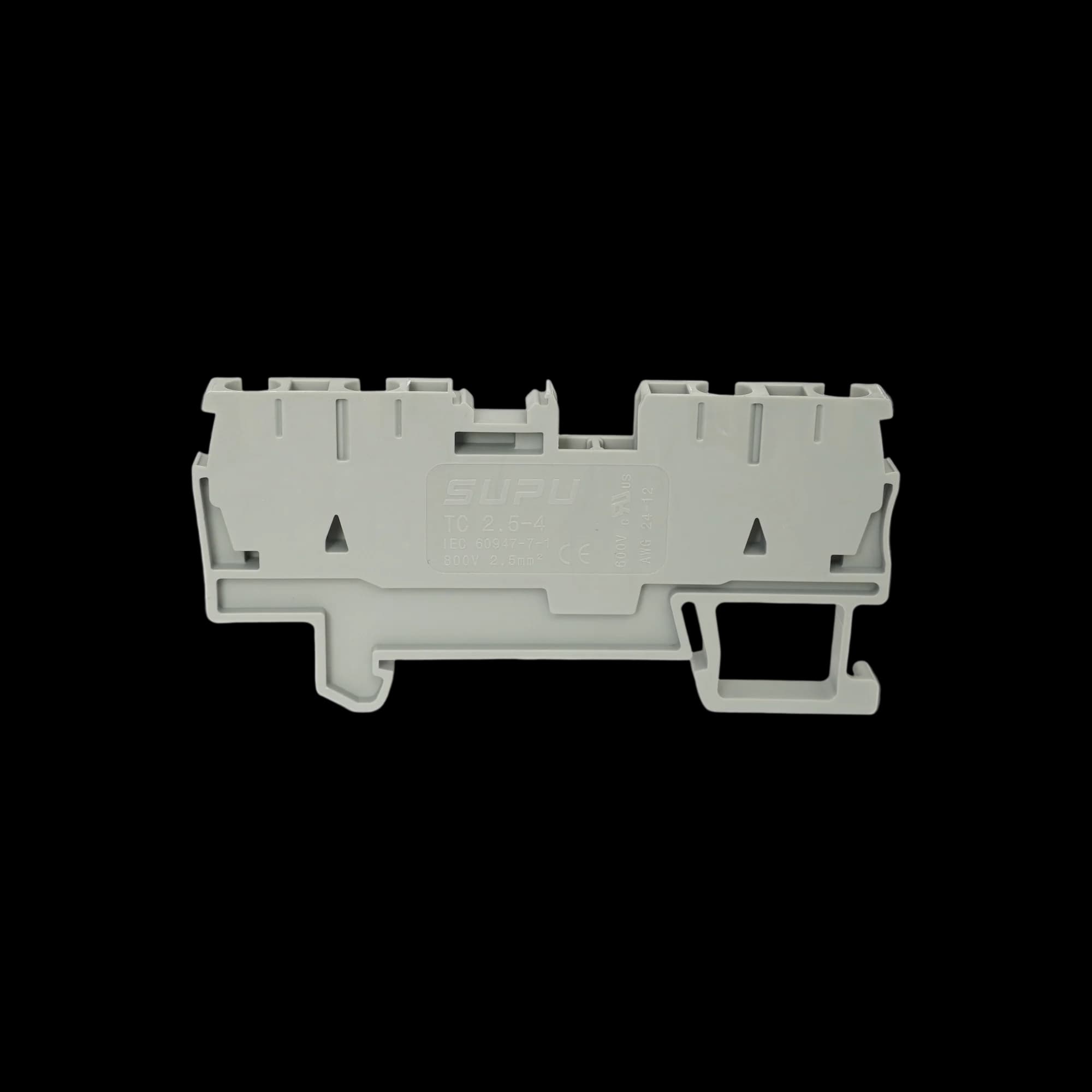TC2.5-4-GY_Клемма TC2.5-4, серая, пружинная, 2.5мм²_5