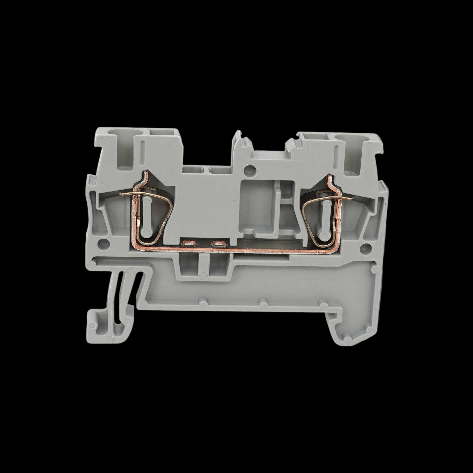 TC2.5-2-GY_Клемма TC2.5-2, серая, пружинная, 2.5мм²_5