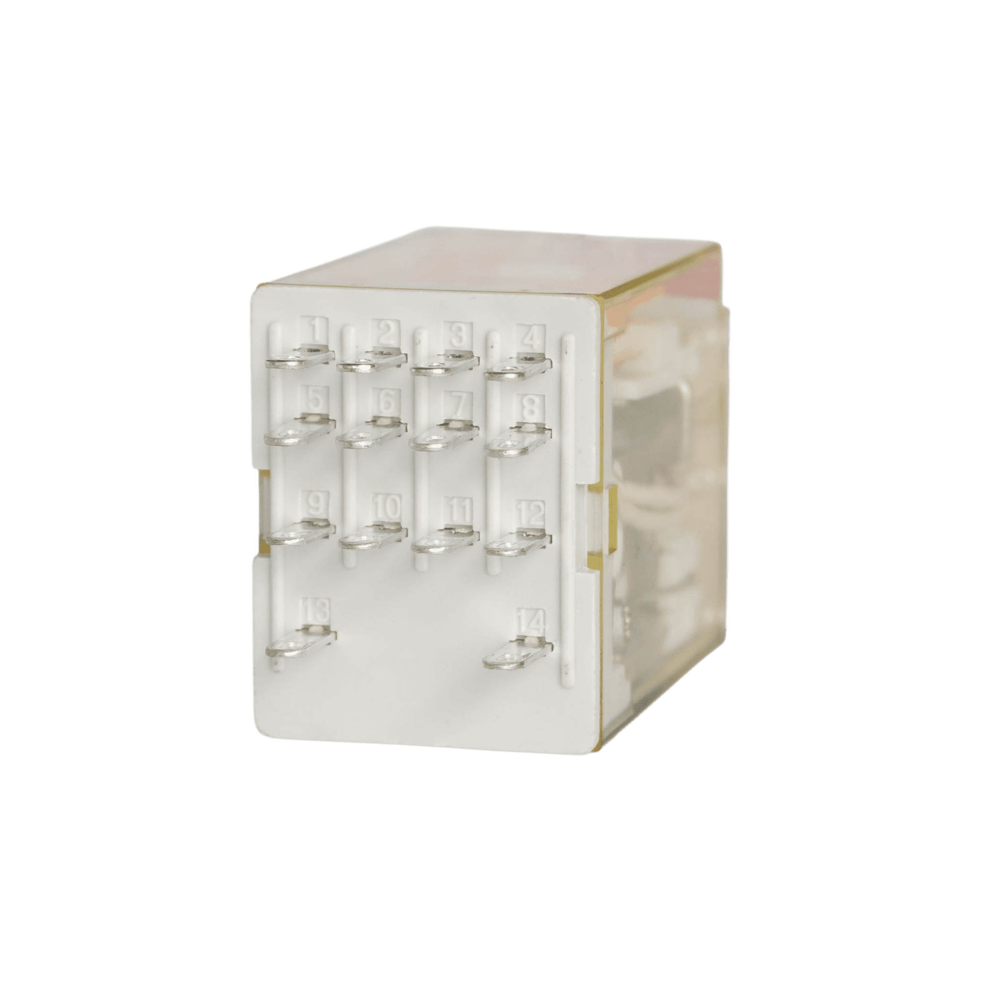 RKF4CO730LT_Реле 4ПК, 6А, катушка 230В AC, механический и светодиодный индикаторы, тест-кнопка_3