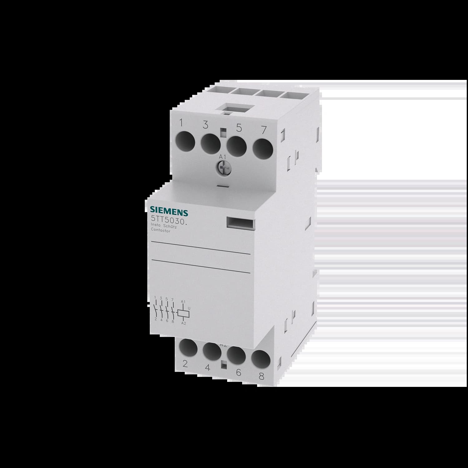 5TT5830-0_Контактор 2MW, 400В, 25A, Uc=230B AC, 4НЗ