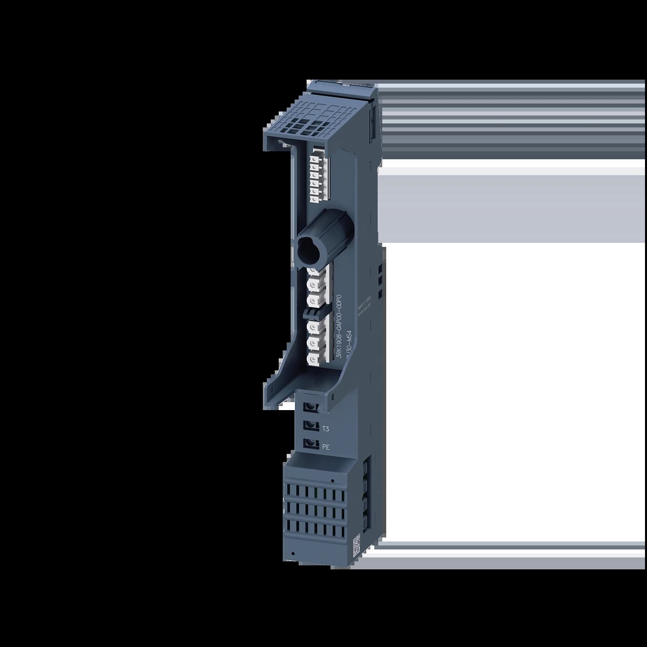 3RK1908-0AP00-0DP0_Базовый блок BU30-MS4 тёмный_1