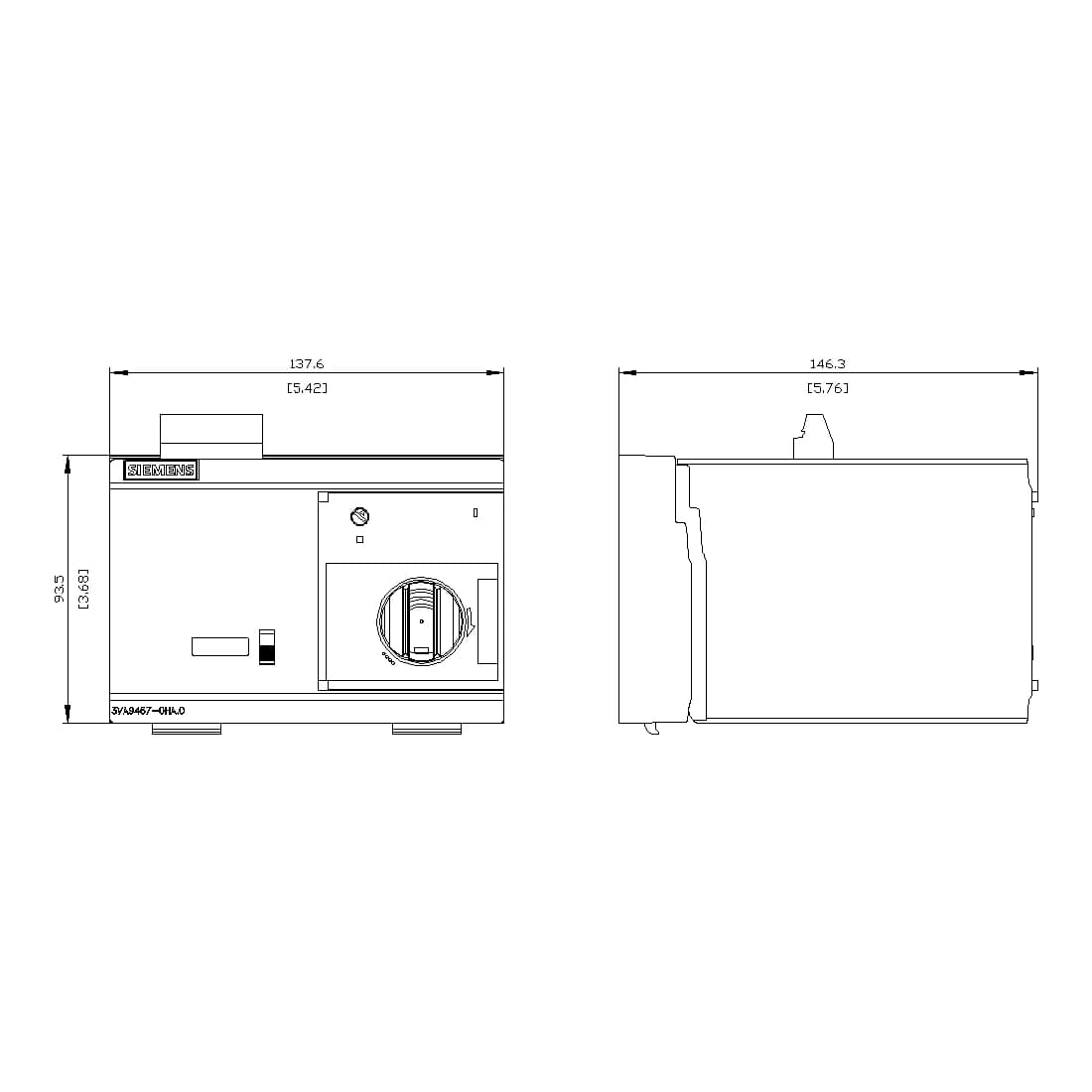3VA9467-0HA20_Привод моторный для 3VA1/2 110-230 В AC, габарит 400/630_2