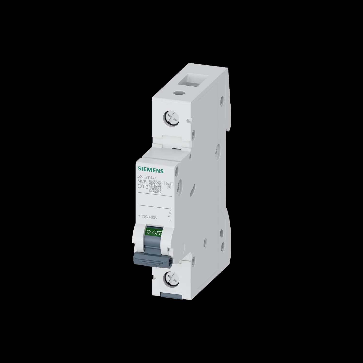 5SL6114-7_Автомат 1P, 0.3А, кривая «C», 6кА (C0.3)