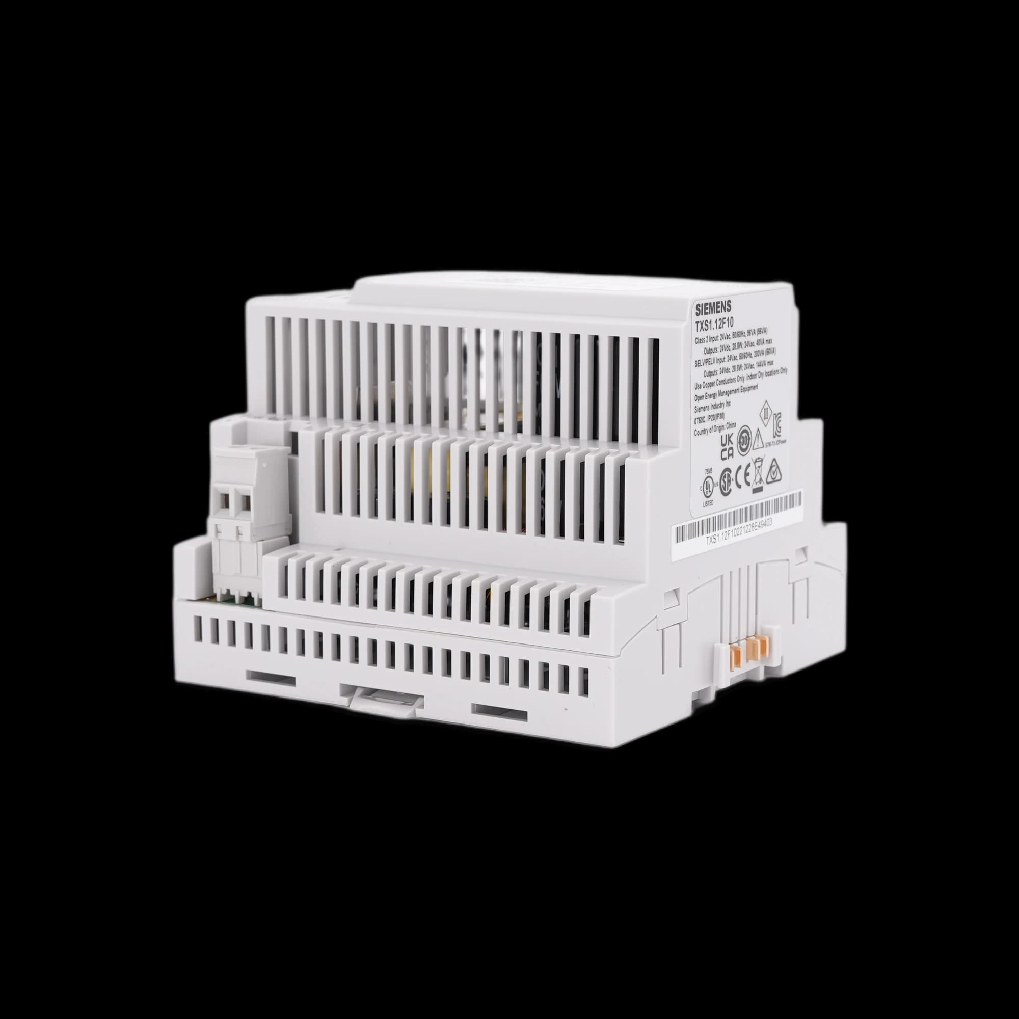 TXS1.12F10_Siemens Desigo TX TXS1.12F10 — модуль питания 24 В DC, 1.2 А_3