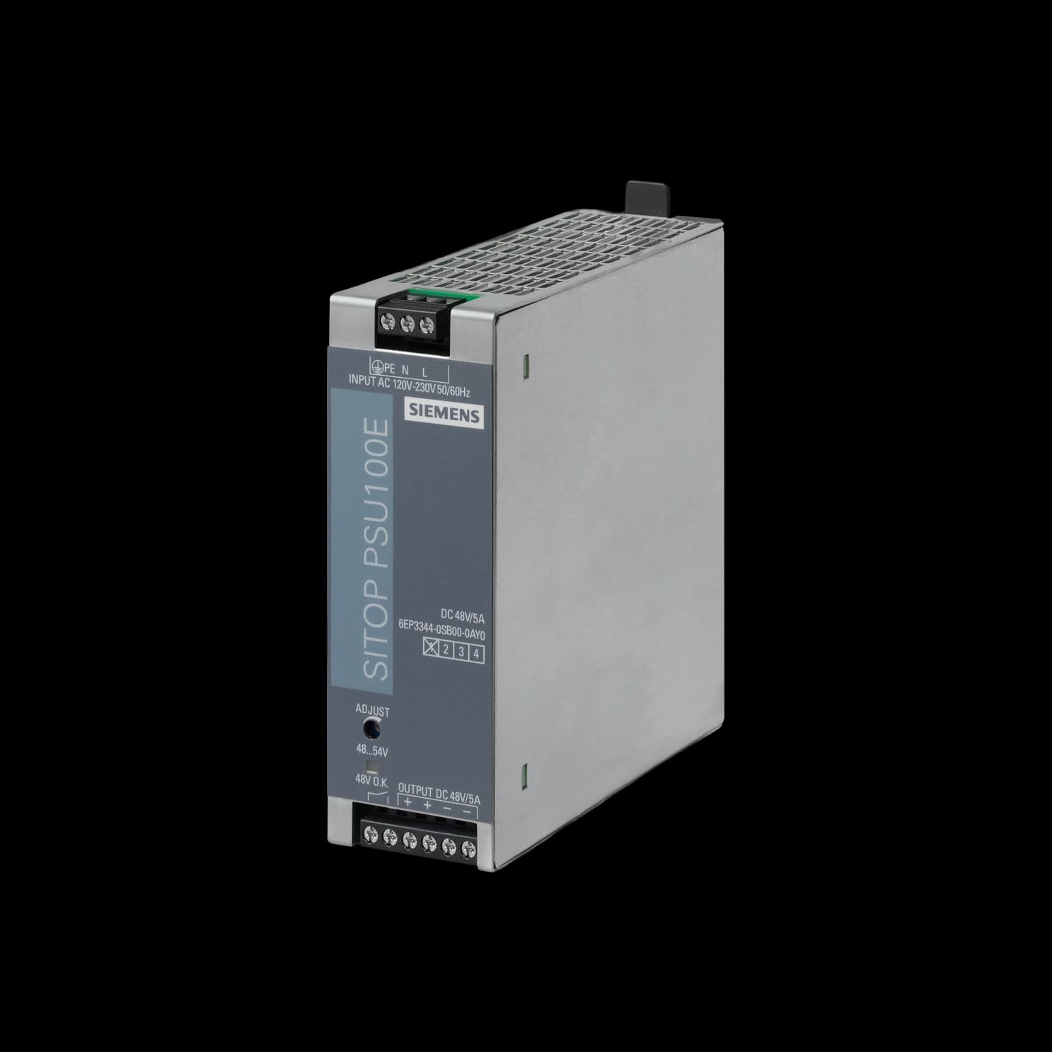 6EP3344-0SB00-0AY0_Блок питания SITOP PSU100E, 1AC -> 48В DC, 5А