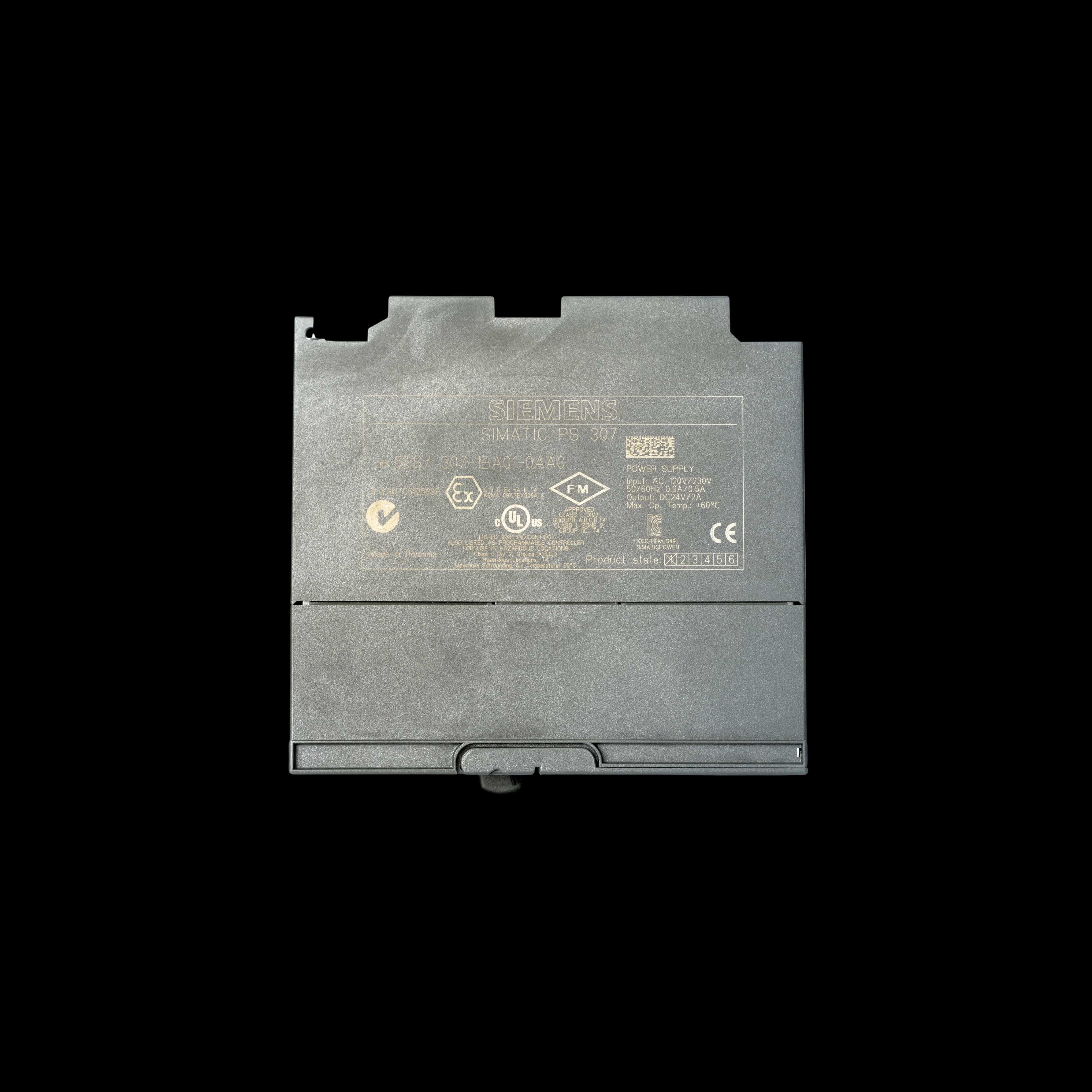 6ES7307-1BA01-0AA0_Блок питания PS307 1AC/24VDC/2A_3