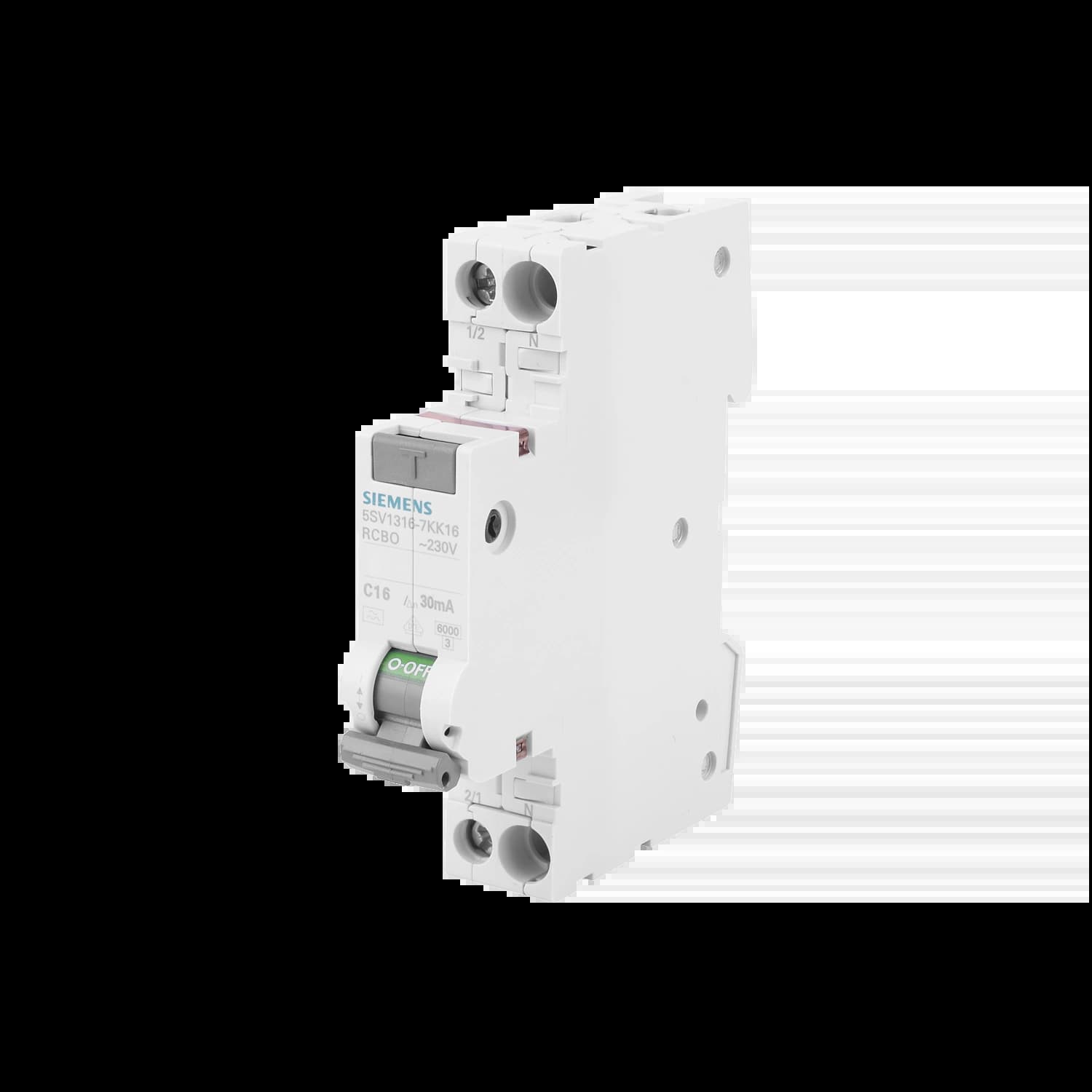 5SV1316-7KK16_Дифавтомат компакт 1P+N, 16А, 30мА, тип «A», кривая «C», 6кА_1