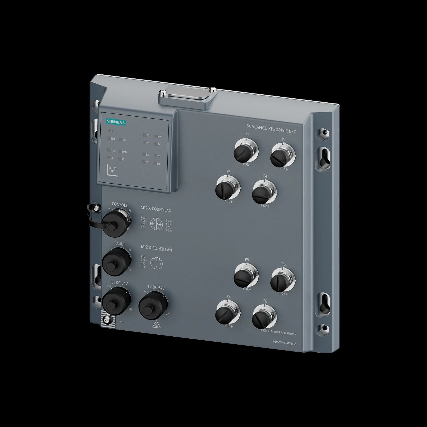 6GK5208-0UA10-5ES6_Управляемый PoE-коммутатор SCALANCE XP208PoE EEC (V2)
