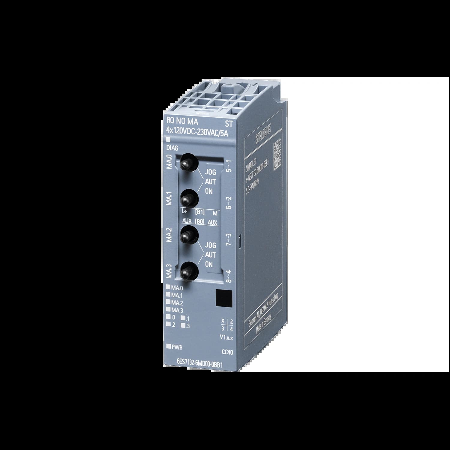 6ES7132-6MD00-0BB1_Модуль вывода ET 200SP RQ4x120VDC/230VAC/5A НО MA ST_1