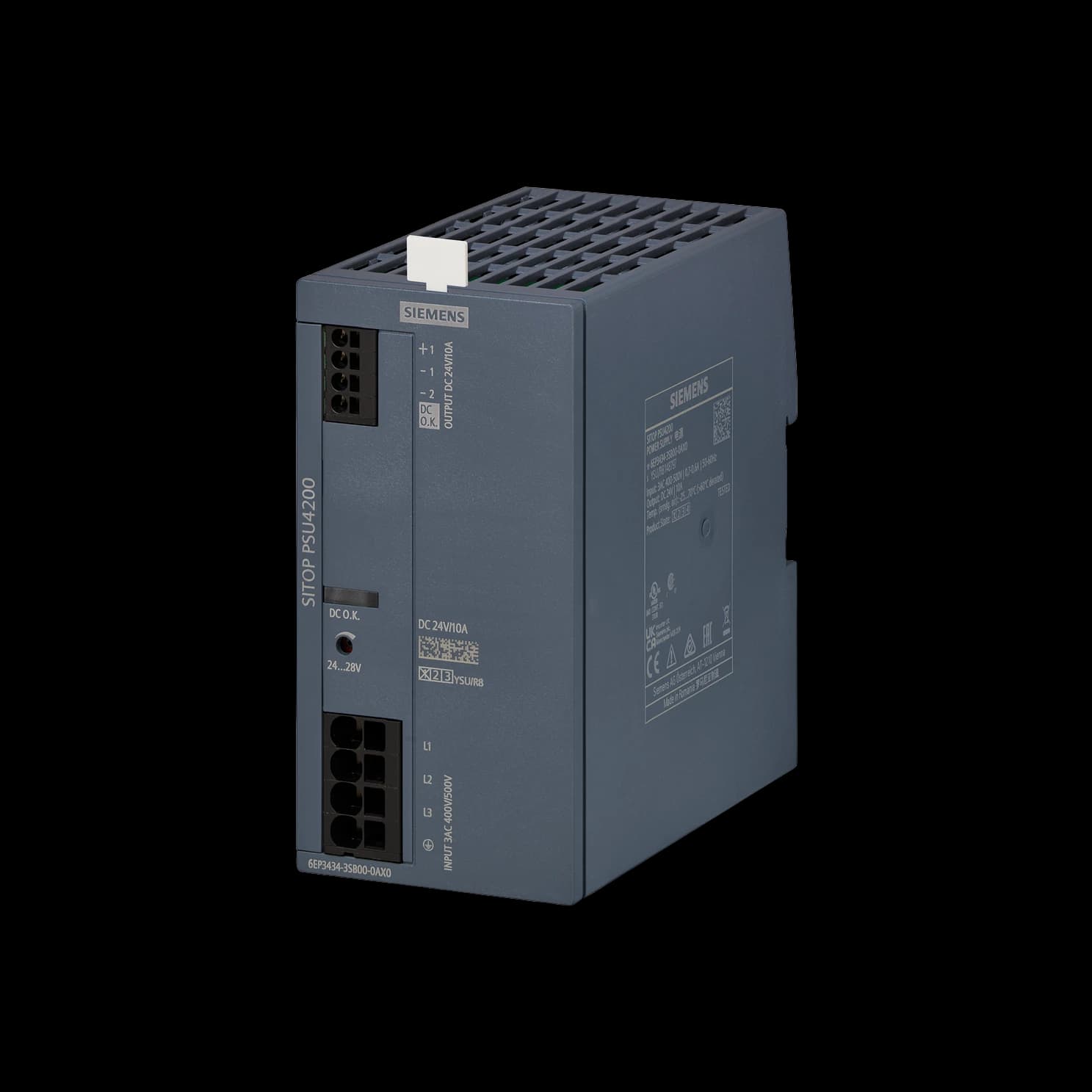6EP3334-3SB00-0AX0_Блок питания SITOP PSU4200, 1AC -> 24В DC, 10А