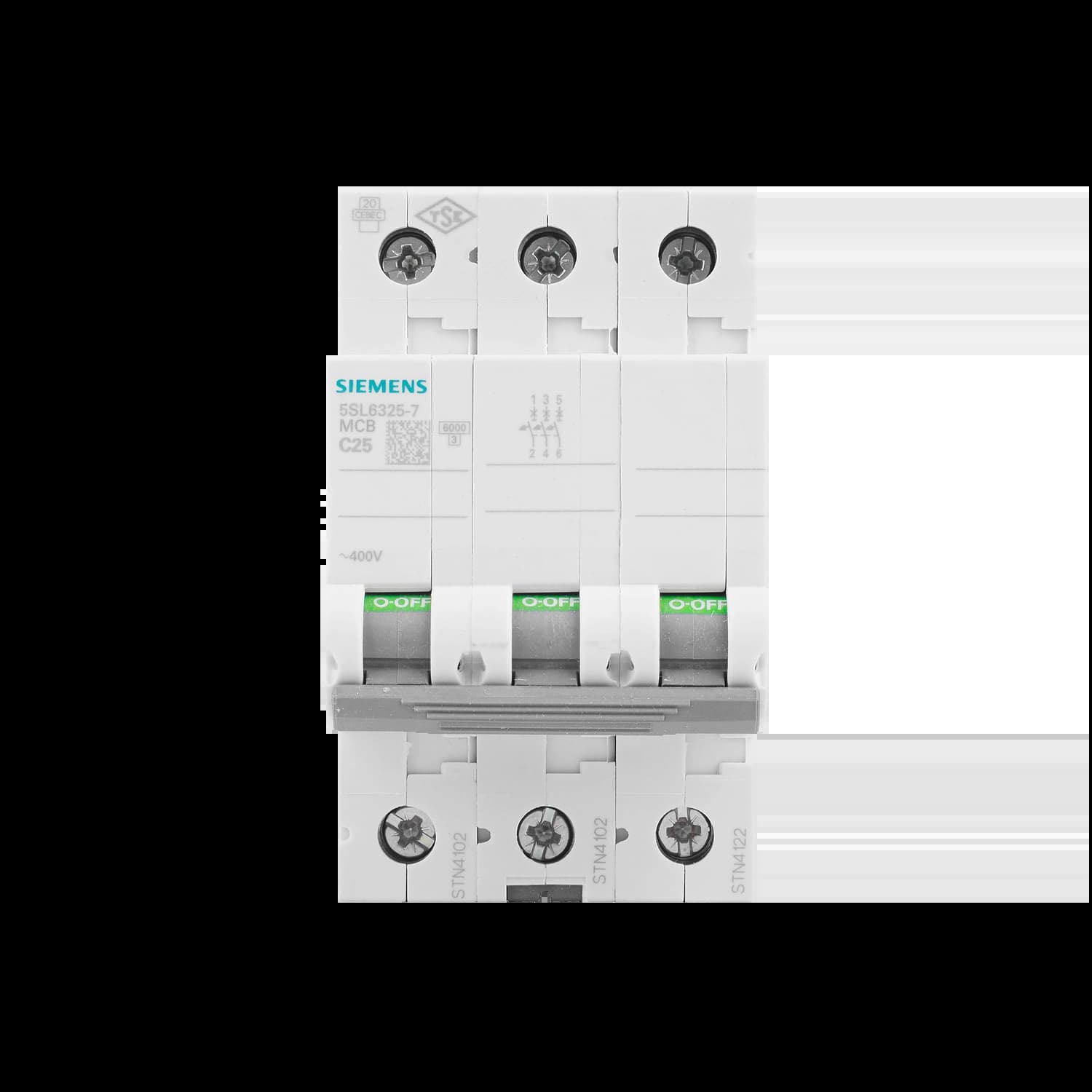 5SL6325-7_Автомат 3P, 25А, кривая «C», 6кА (C25)_5