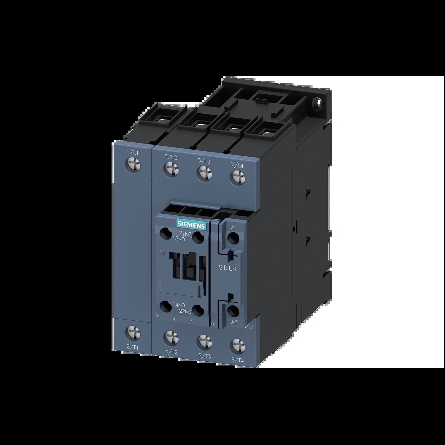 3RT2336-1AP00_Контактор 4P 60/55A по AC1 до 690В Us=230В AC допконтакты 1НО +1НЗ, габарит S2