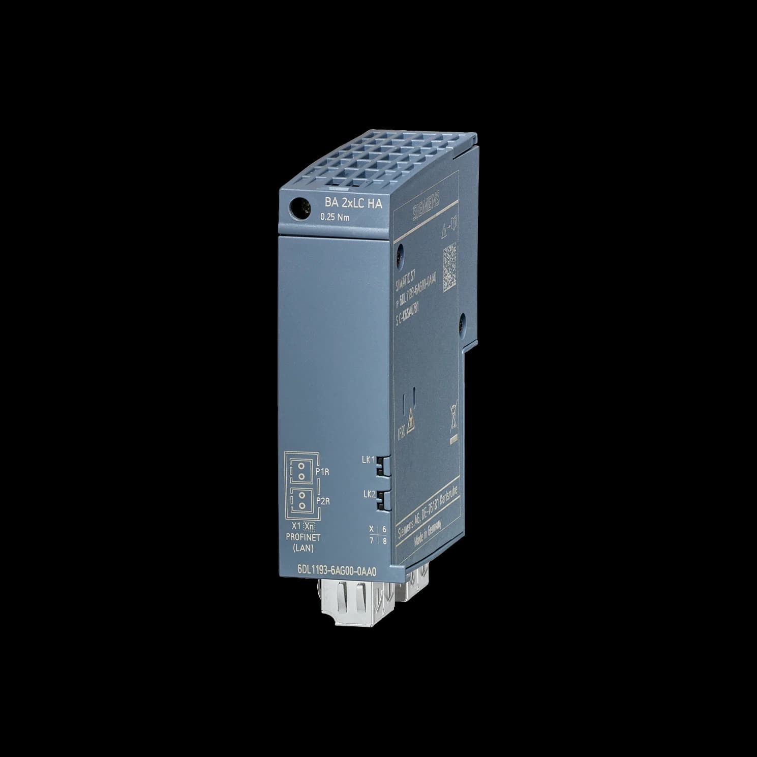 6DL1193-6AG00-0AA0_Шинный адаптер SIEMENS ET 200SP HA BA 2xLC, 2x LC