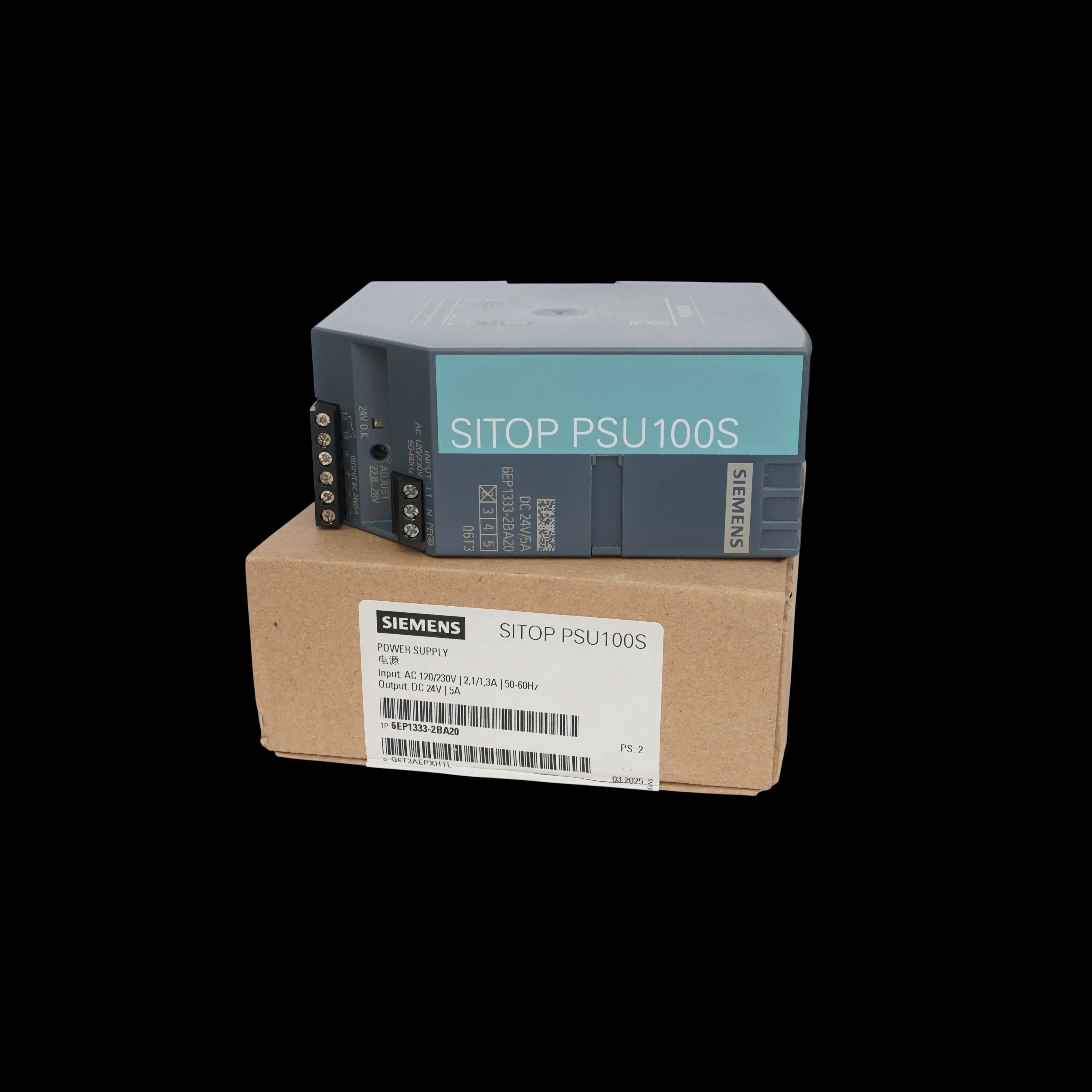 6EP1333-2BA20_Блок питания SITOP PSU100S 1-ф., DC 24 В/5 A_2