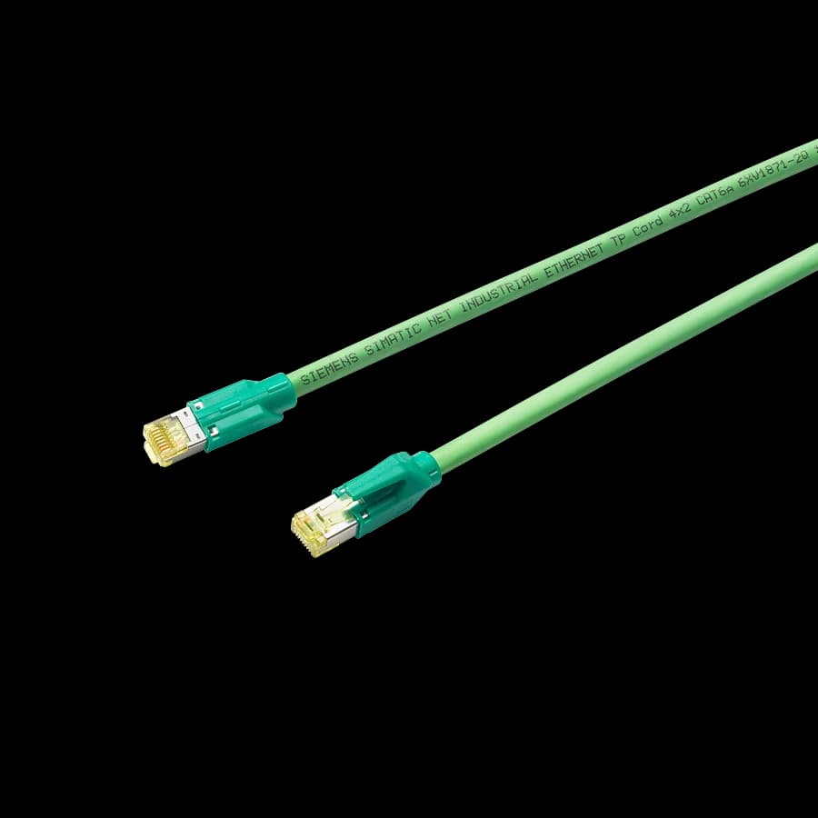 6XV1870-3QN20_Siemens патч-кабель Industrial Ethernet RJ45/RJ45, Cat6a, S/FTP, 4 × 2, 20 м