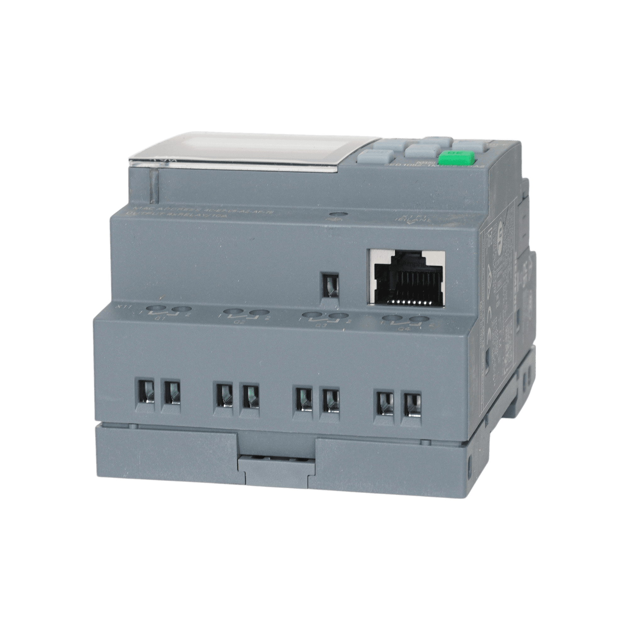 6ED1052-1MD08-0BA2_Логический модуль c дисплеем LOGO!12/24RCE, 4 MW, 8DI(4AI)/4DO_4