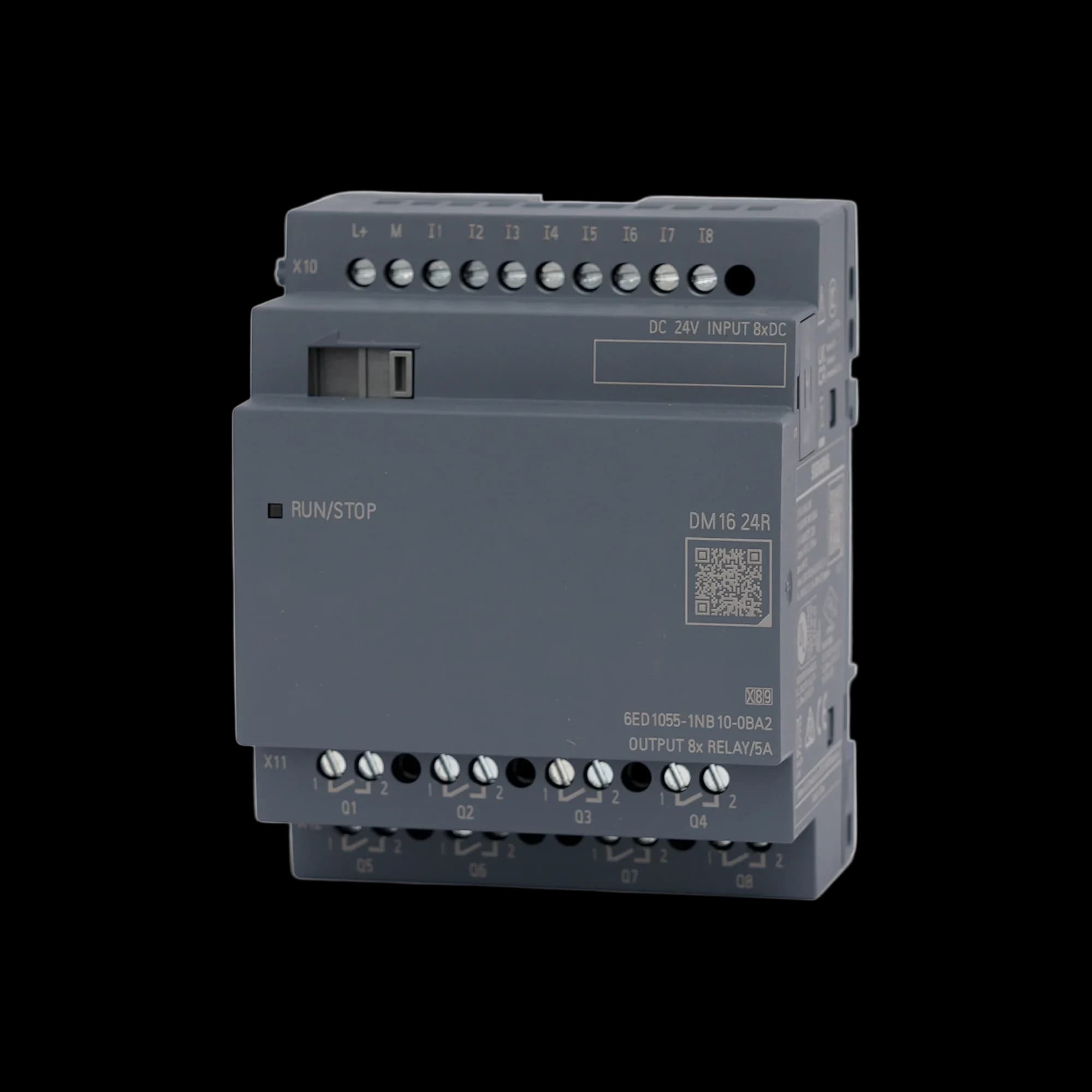 6ED1055-1NB10-0BA2_Модуль расширения LOGO! DM16 24R, 4 MW, 8DI/8DO