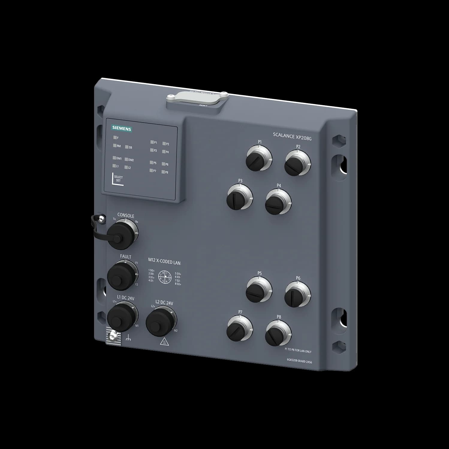 6GK5208-0XA00-2AS6_Управляемый коммутатор SCALANCE XP208G