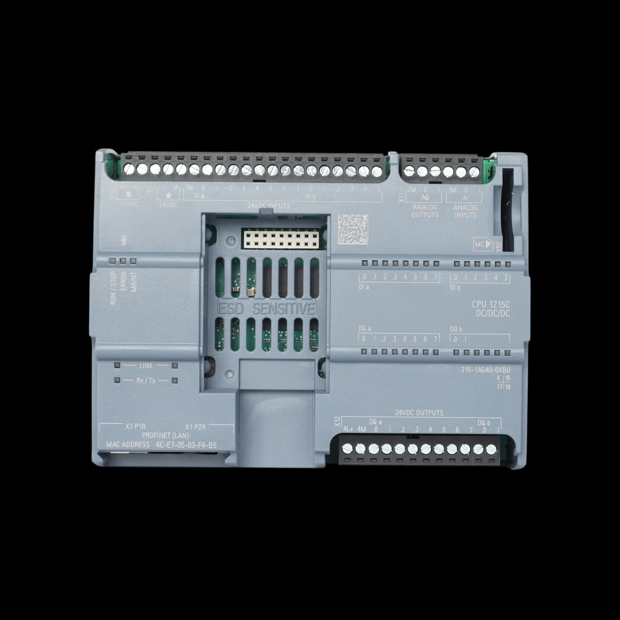 6ES7215-1AG40-0XB0_Simatic S7-1200 Центральный процессор CPU 1215C DC/DC/DC, 14DI/10DQ/2AI/2AQ_7
