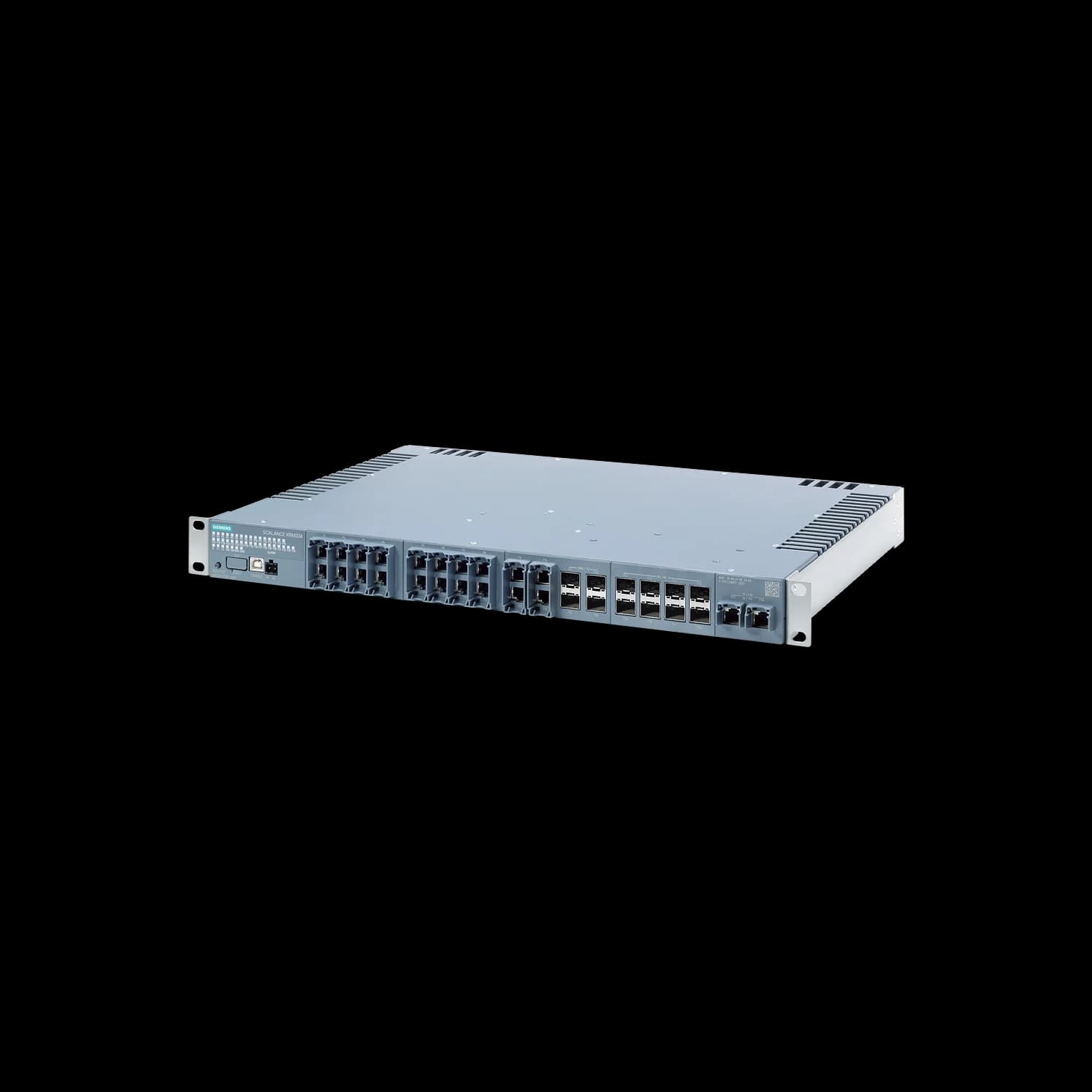 6GK5334-3TS01-3AR3_Управляемый коммутатор SCALANCE XRM334 (230 В AC, 12×FO)