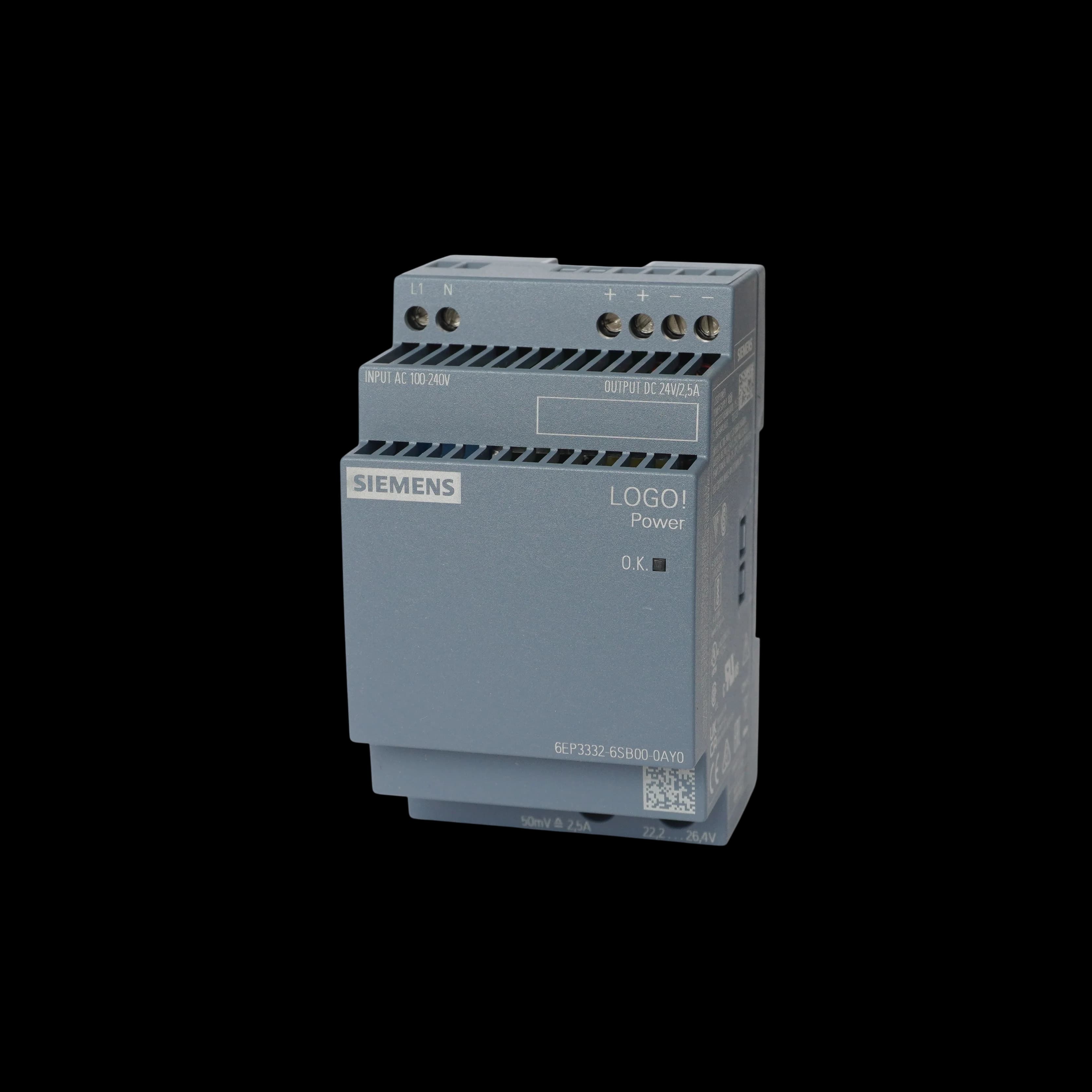 6EP3332-6SB00-0AY0_Блок питания LOGO!Power 1AC/24VDC/2.5A_7