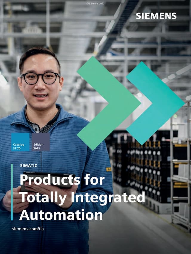 SIMATIC Catalog ST70 Totally automation EN 2023