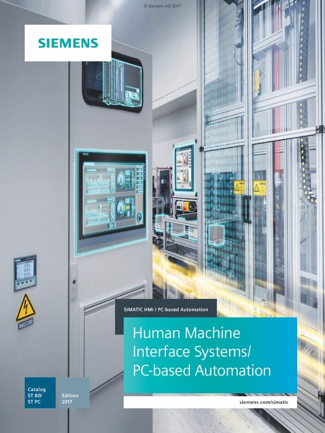 Каталог SIMATIC HMI ST80 2017