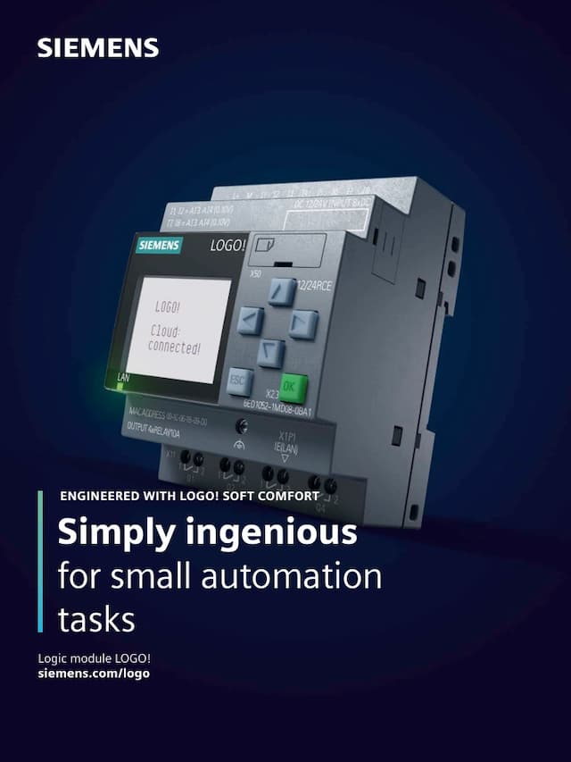 Brochure LOGO! V8 0BA1 EN 2021