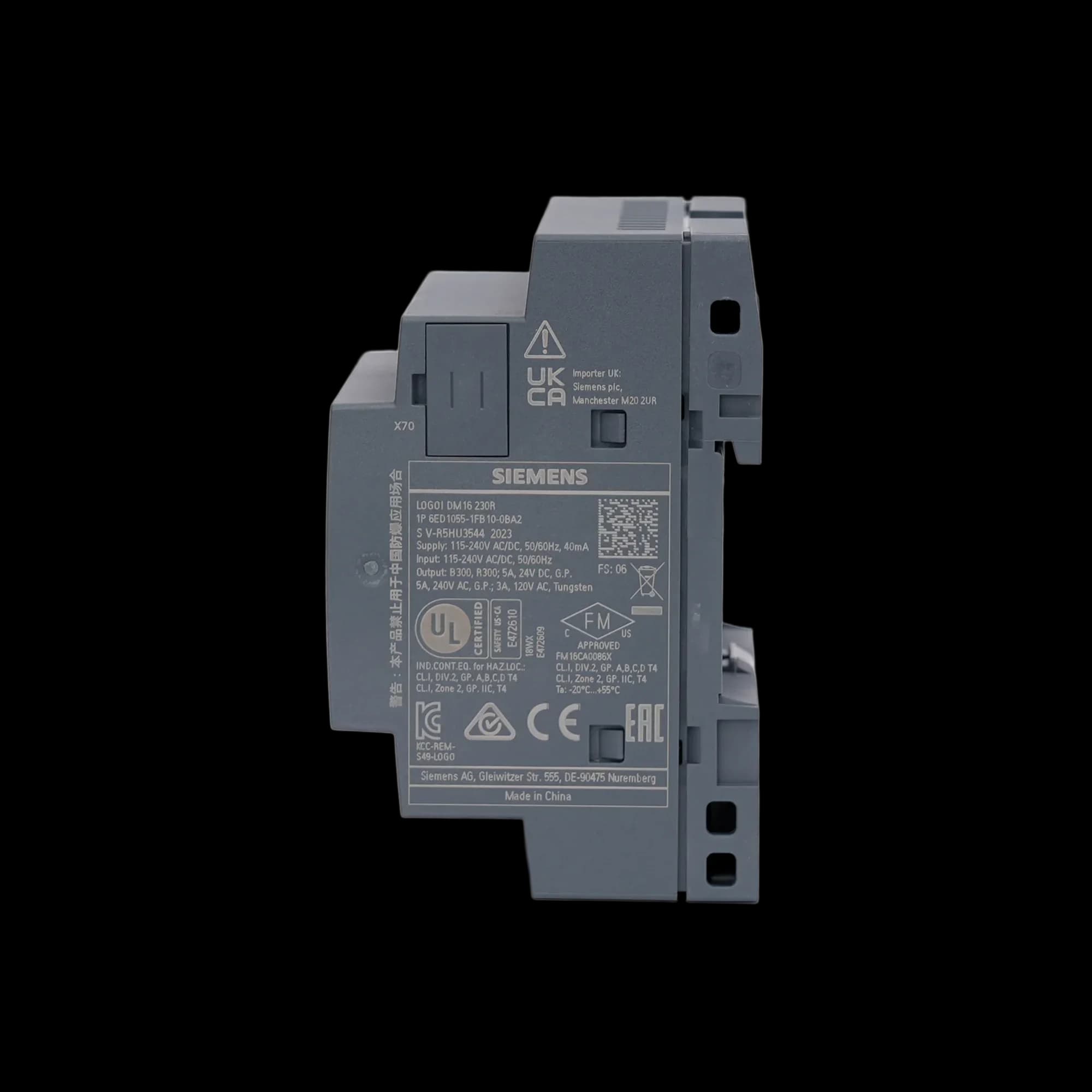 6ED1055-1FB10-0BA2 | Модуль расширения LOGO! DM16 230R, 4 MW, 8DI/8DO | 2 6ED1055-1FB10-0BA2_Модуль расширения LOGO! DM16 230R, 4 MW, 8DI/8DO_2