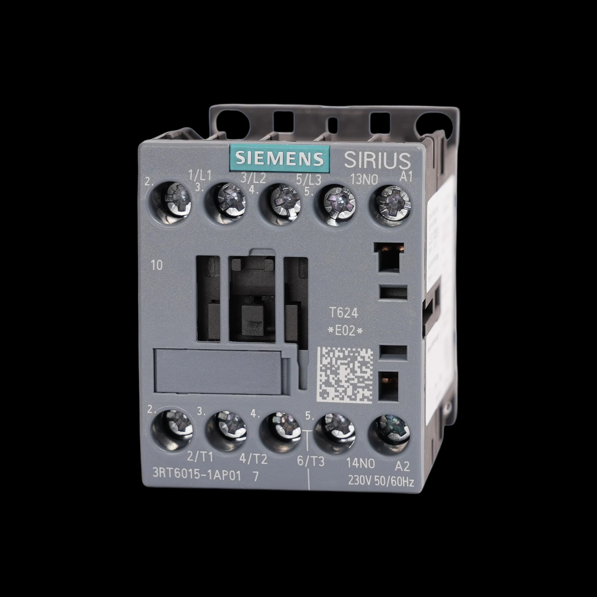 3RT6015-1AP01_Контактор 3P 7А 3кВт AC3 катушка, 230В AC, допконтакт 1НО, габарит S00 3RT6015-1AP01_Контактор 3P 7А 3кВт AC3 катушка, 230В AC, допконтакт 1НО, габарит S00